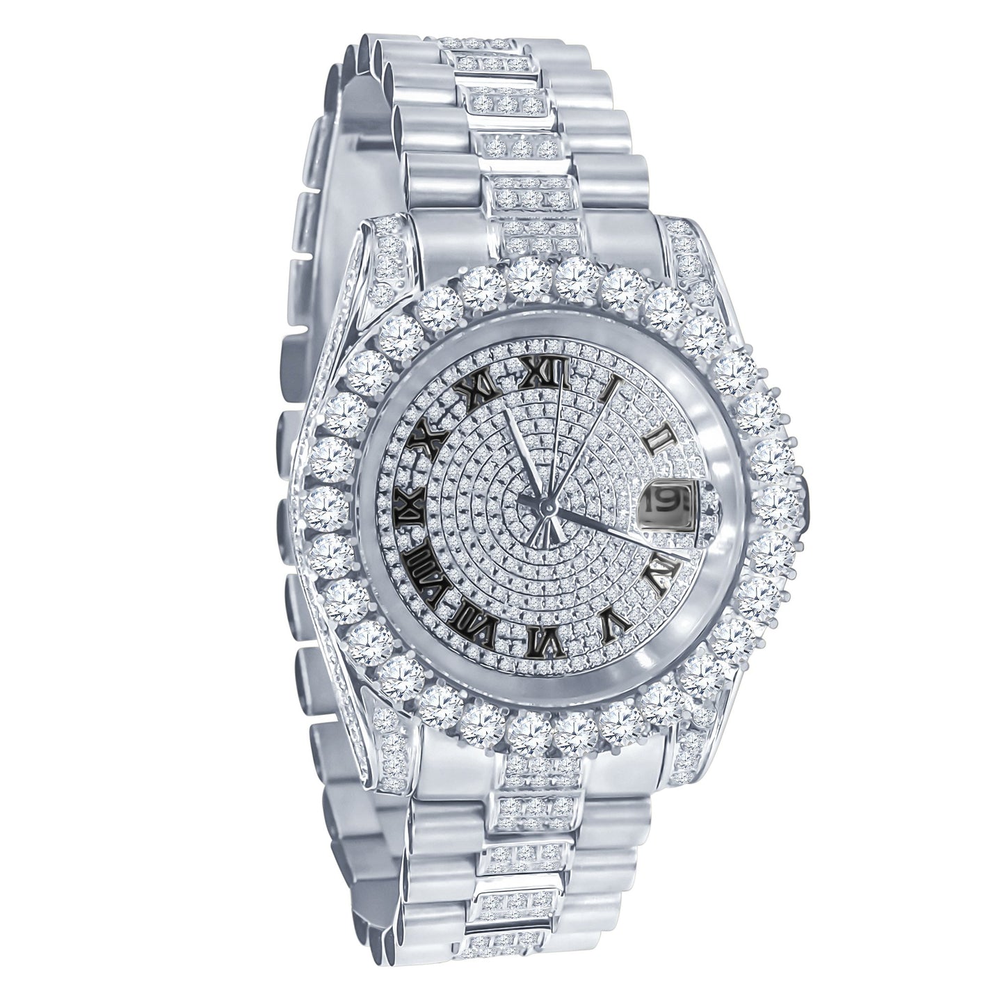 Forte Steel CZ Watch | 530301