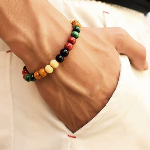 Bracelet Men Women Fashion Jewelry Healing Balance Energy Beads charm