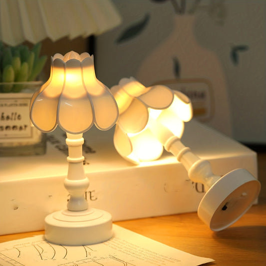 Flower Mini Desk Lamp  Ideal Night Light  Decor