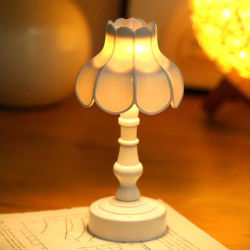 Flower Mini Desk Lamp  Ideal Night Light  Decor