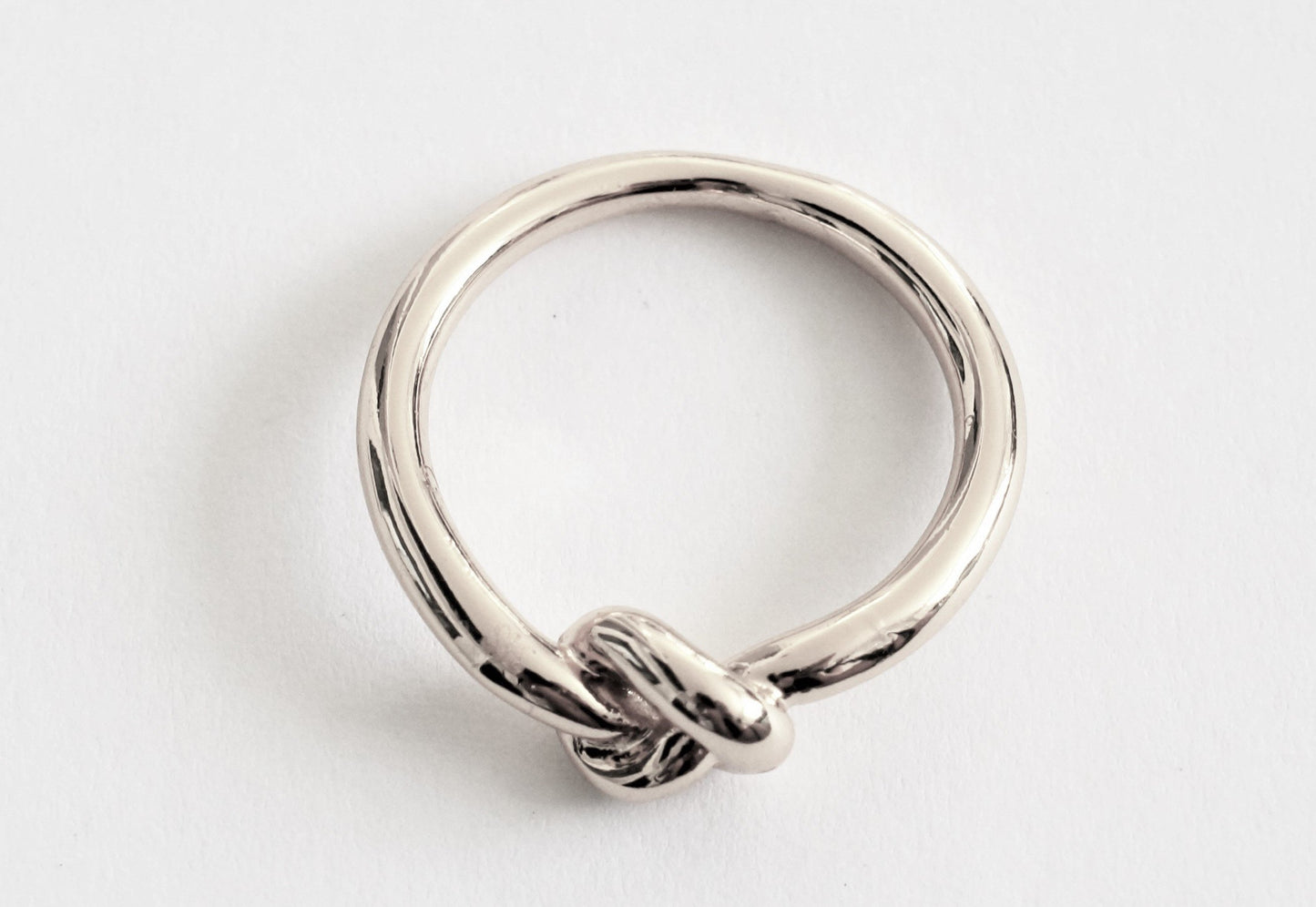 Love Knot Ring Commitment Ring