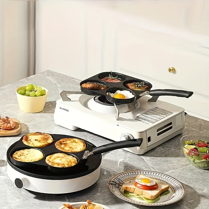 Versatile 4Cup NonStick Skillet Fry Eggs Pancakes and Burgers